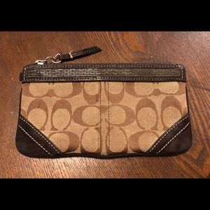 Authentic Coach Wallet Wristlet